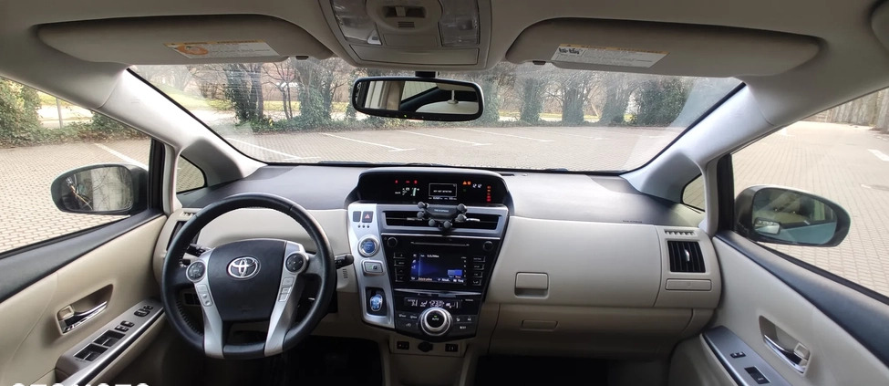 Toyota Prius+ cena 79900 przebieg: 82700, rok produkcji 2017 z Białystok małe 211